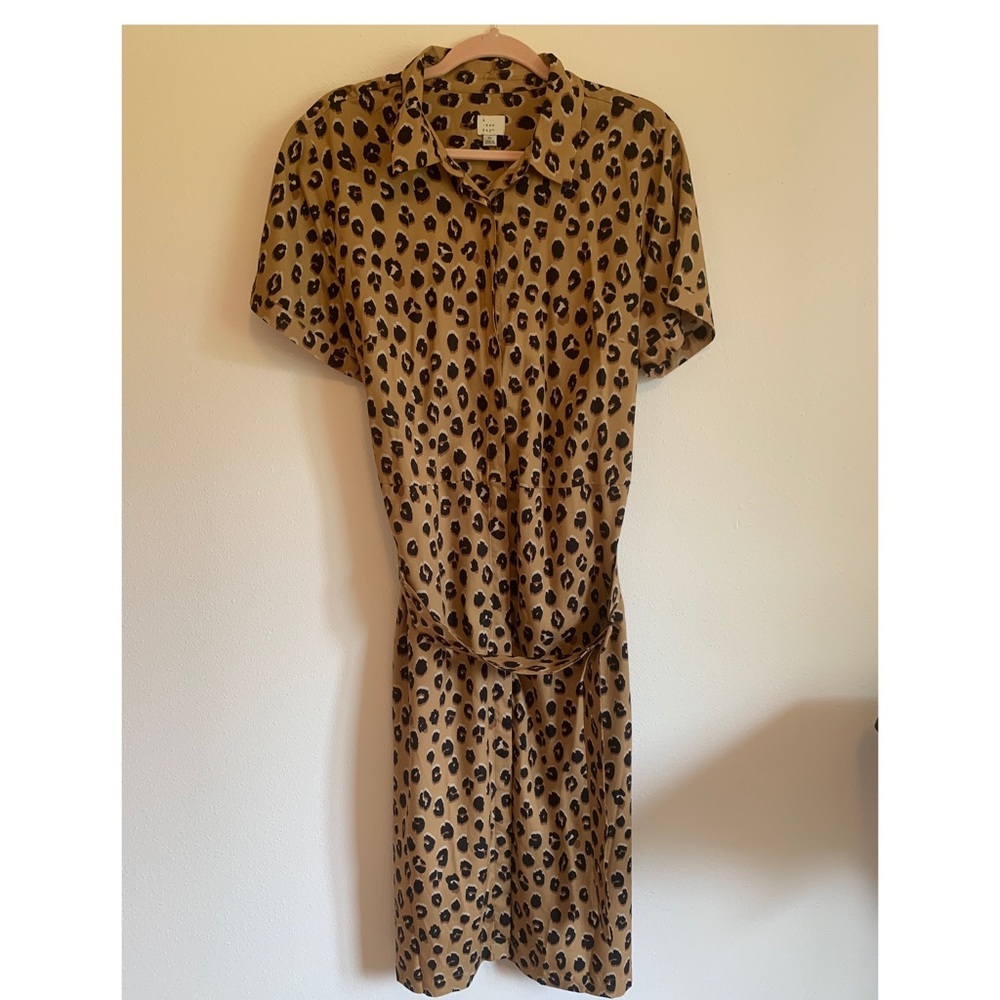 Leopard print dress